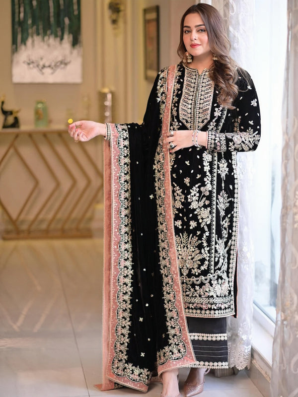 Aneela's Summer Embroidered Cotton Unstitched 3PC Suit 2026