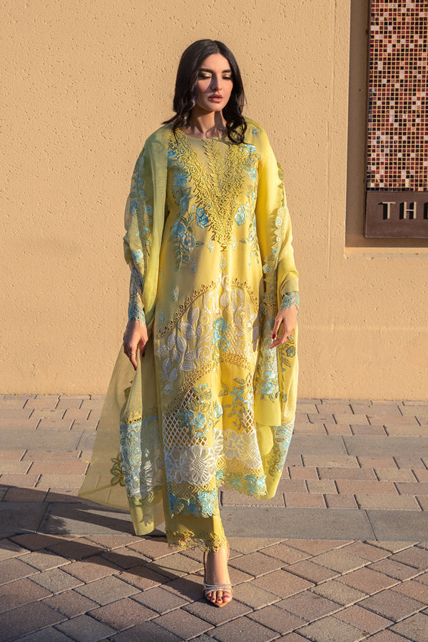 Rang Rasiya Summer Lawn Embroidered Unstitched 3PC FS-1221 - alternate view