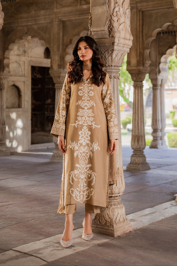 Mirana Silk Embroidered Unstitched 3PC SK-2405 - alternate view