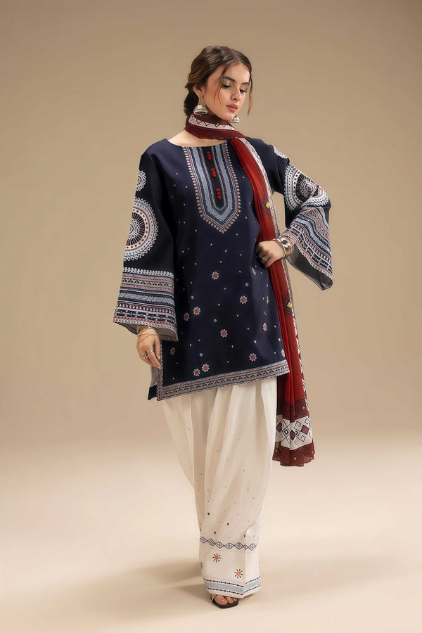 Jazmin Dhanak Embroidered Unstitched 3PC FF-2561