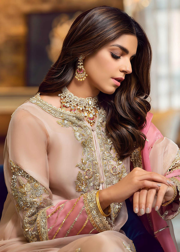 Sara Rohail Organza Embroidered Unstitched 3PC Dress