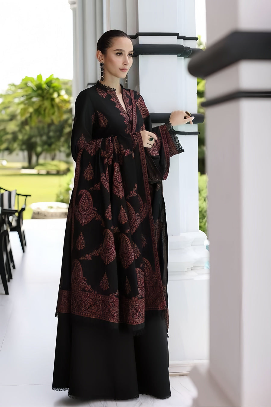 Bareeze Dhanak Embroidered Unstitched 3PC FF-2472
