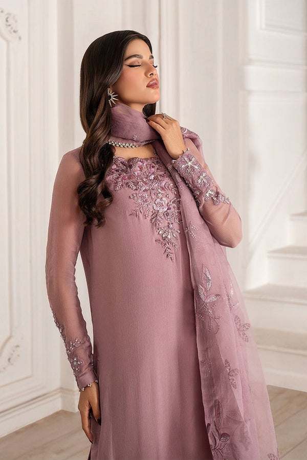 Most Elegant Outfit By Iznik Summer Chiffon Organza Malai Unstitched 3PC 2026 - alternate view