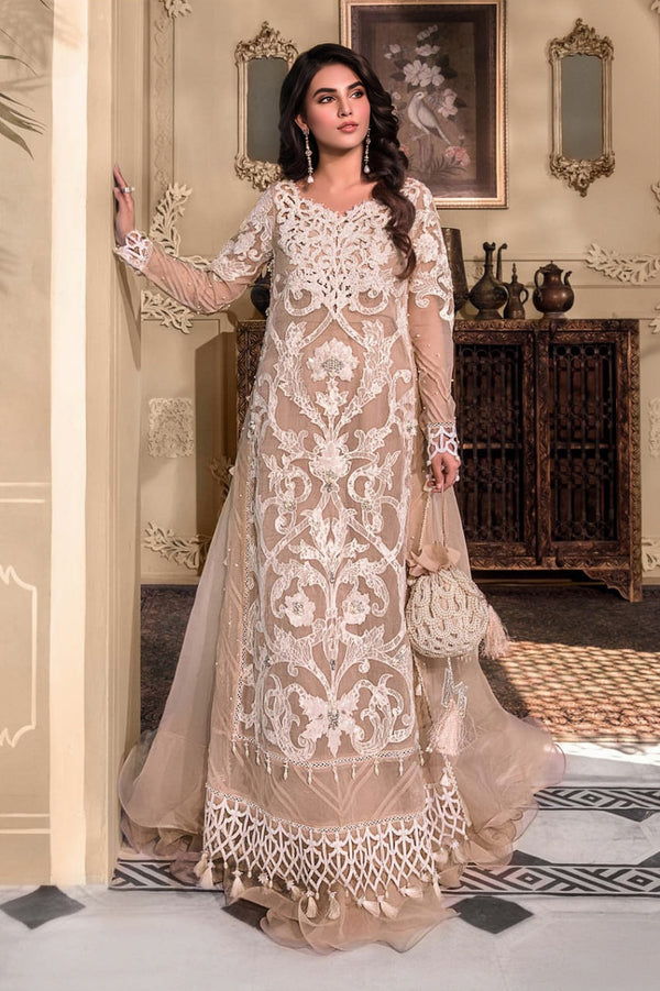 Maria B Summer Organza Silk Unstitched 3PC 2026 - alternate view