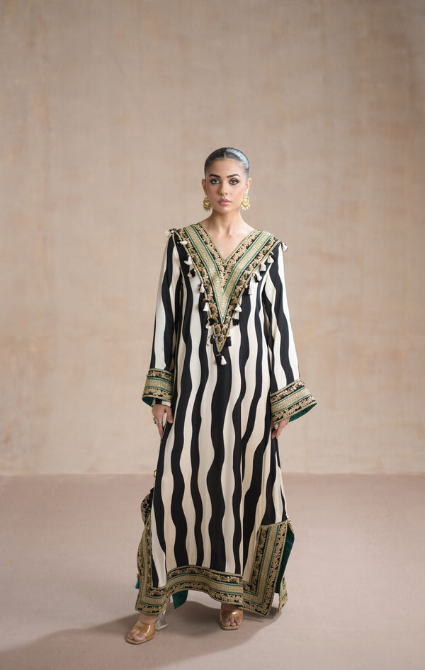 Ammara & Sara Silk Embroidered Unstitched 3PC SK-2403