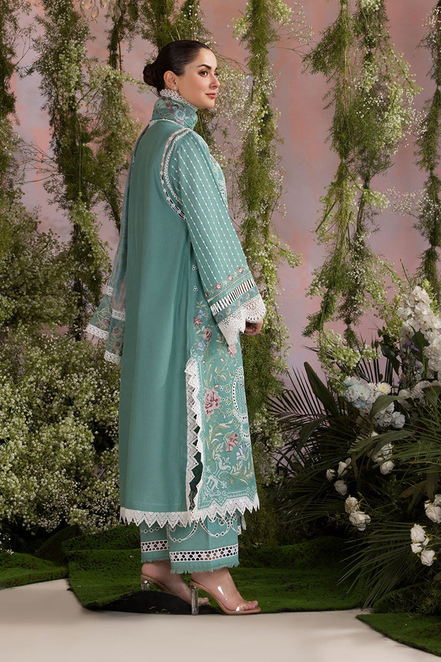 Sobia Nazeer Dhanak Embroidered Unstitched 3PC FF-2563 - alternate view